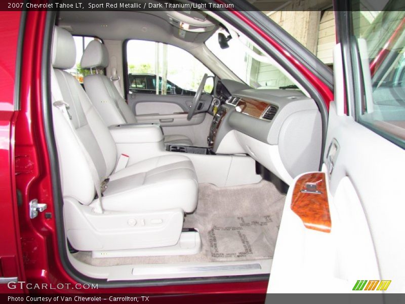  2007 Tahoe LT Dark Titanium/Light Titanium Interior