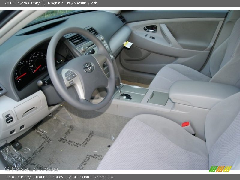 Magnetic Gray Metallic / Ash 2011 Toyota Camry LE