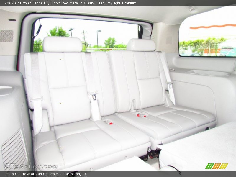  2007 Tahoe LT Dark Titanium/Light Titanium Interior