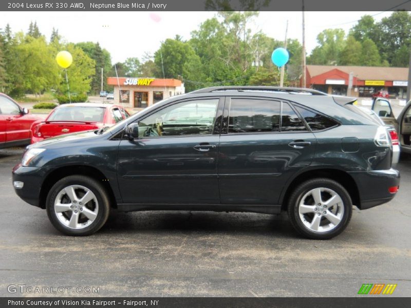 Neptune Blue Mica / Ivory 2004 Lexus RX 330 AWD