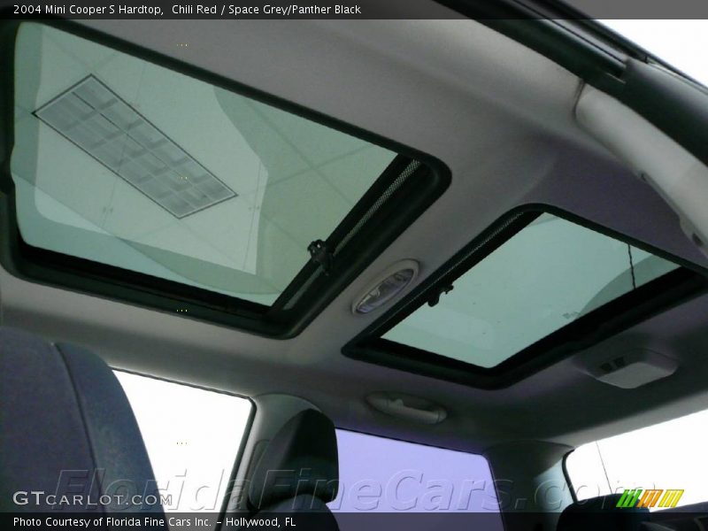 Chili Red / Space Grey/Panther Black 2004 Mini Cooper S Hardtop