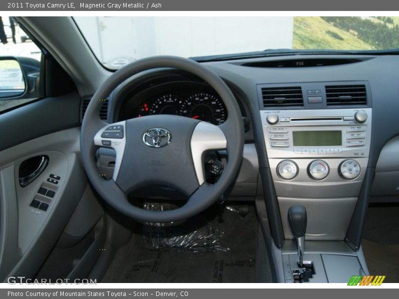 Magnetic Gray Metallic / Ash 2011 Toyota Camry LE