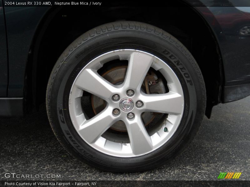 Neptune Blue Mica / Ivory 2004 Lexus RX 330 AWD