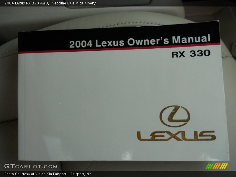 Neptune Blue Mica / Ivory 2004 Lexus RX 330 AWD