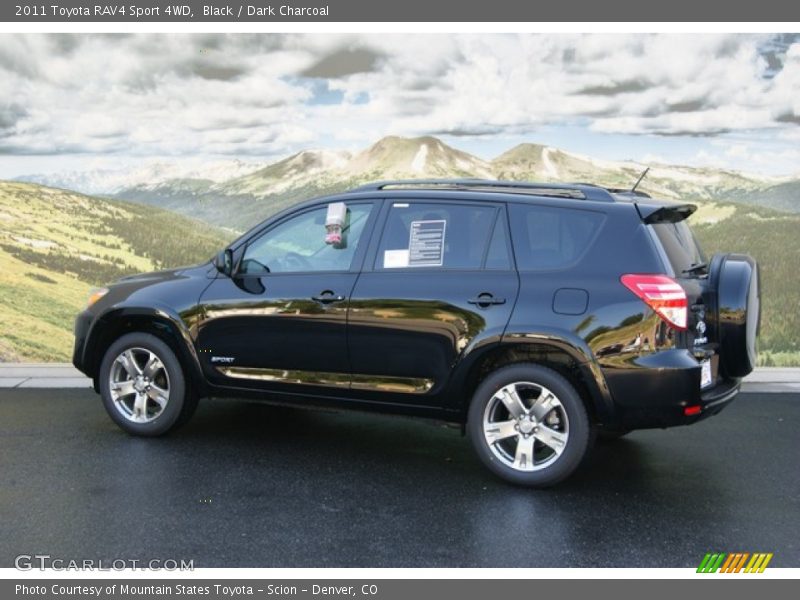 Black / Dark Charcoal 2011 Toyota RAV4 Sport 4WD