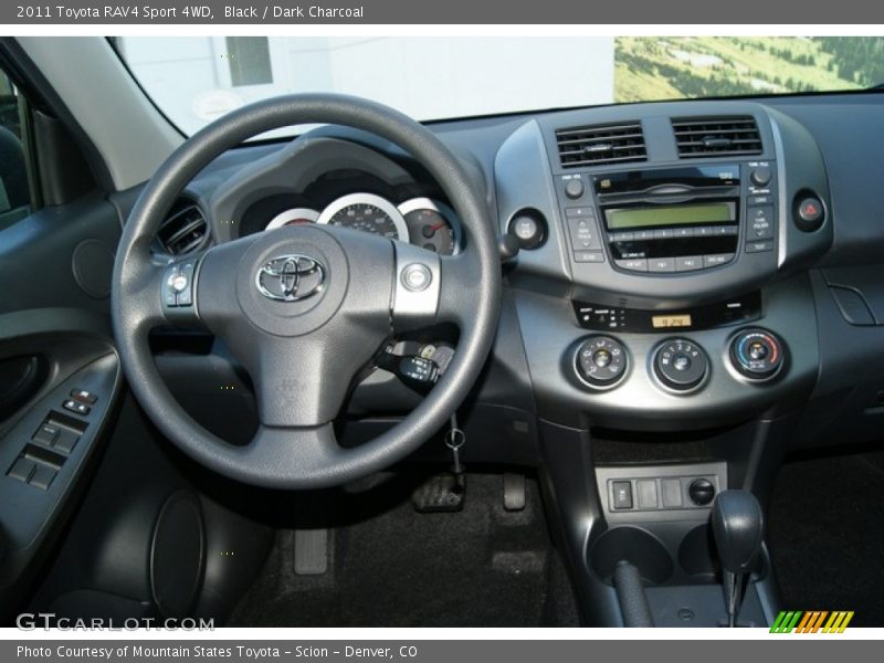 Black / Dark Charcoal 2011 Toyota RAV4 Sport 4WD