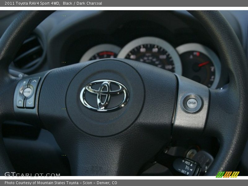 Black / Dark Charcoal 2011 Toyota RAV4 Sport 4WD