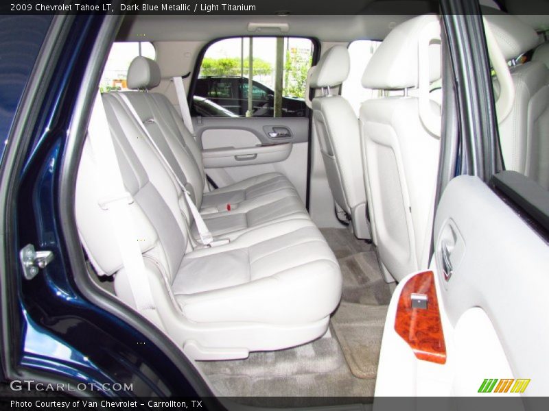  2009 Tahoe LT Light Titanium Interior