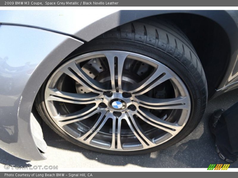 Space Grey Metallic / Black Novillo Leather 2009 BMW M3 Coupe