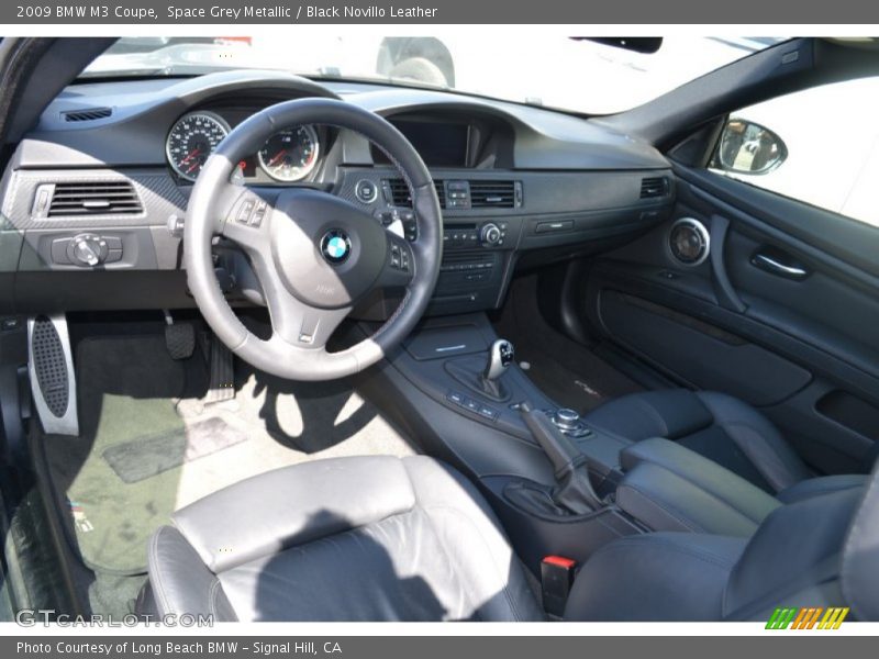 Space Grey Metallic / Black Novillo Leather 2009 BMW M3 Coupe