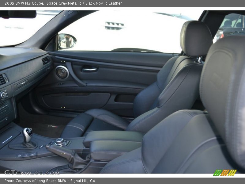 Space Grey Metallic / Black Novillo Leather 2009 BMW M3 Coupe