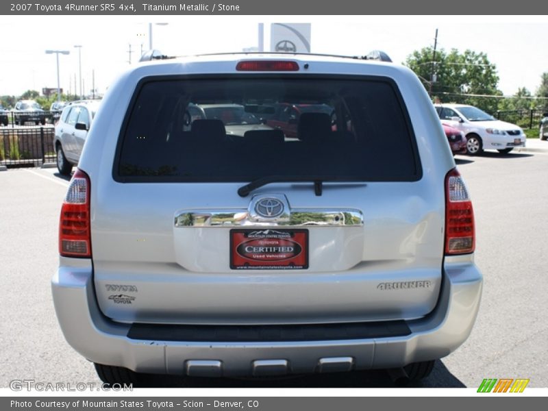 Titanium Metallic / Stone 2007 Toyota 4Runner SR5 4x4