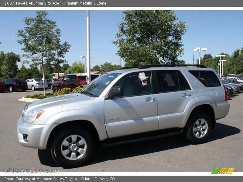 Titanium Metallic / Stone 2007 Toyota 4Runner SR5 4x4