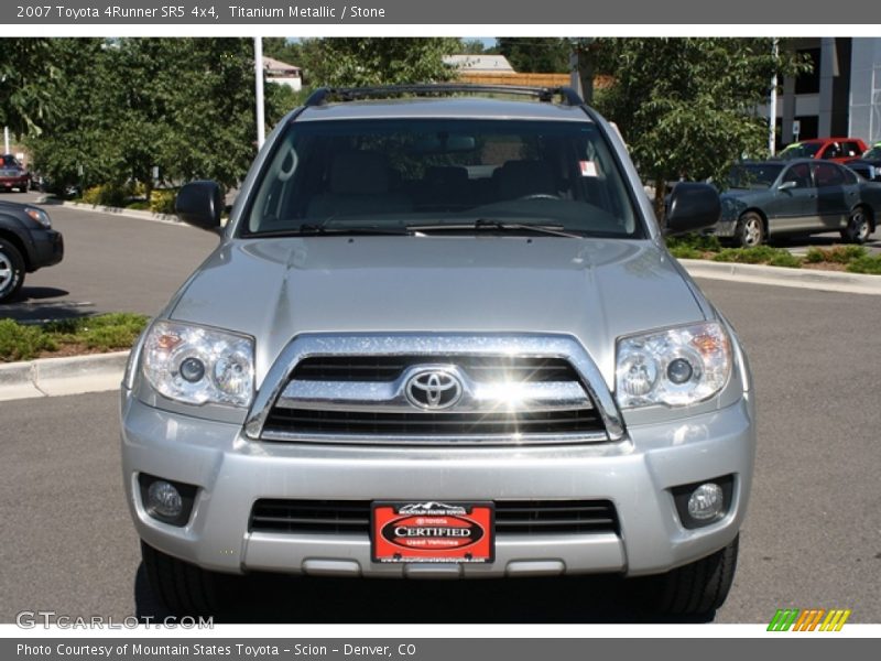Titanium Metallic / Stone 2007 Toyota 4Runner SR5 4x4