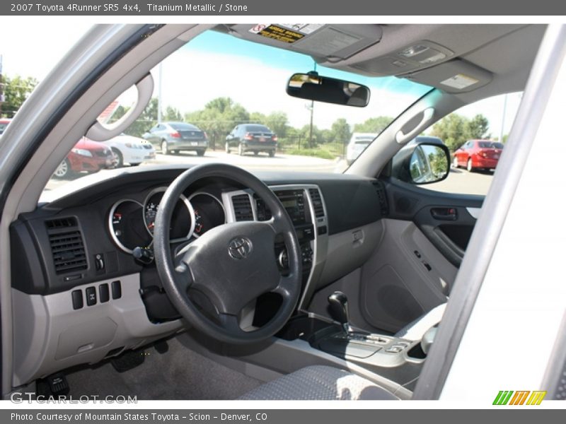 Titanium Metallic / Stone 2007 Toyota 4Runner SR5 4x4