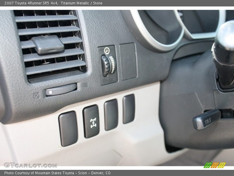 Titanium Metallic / Stone 2007 Toyota 4Runner SR5 4x4