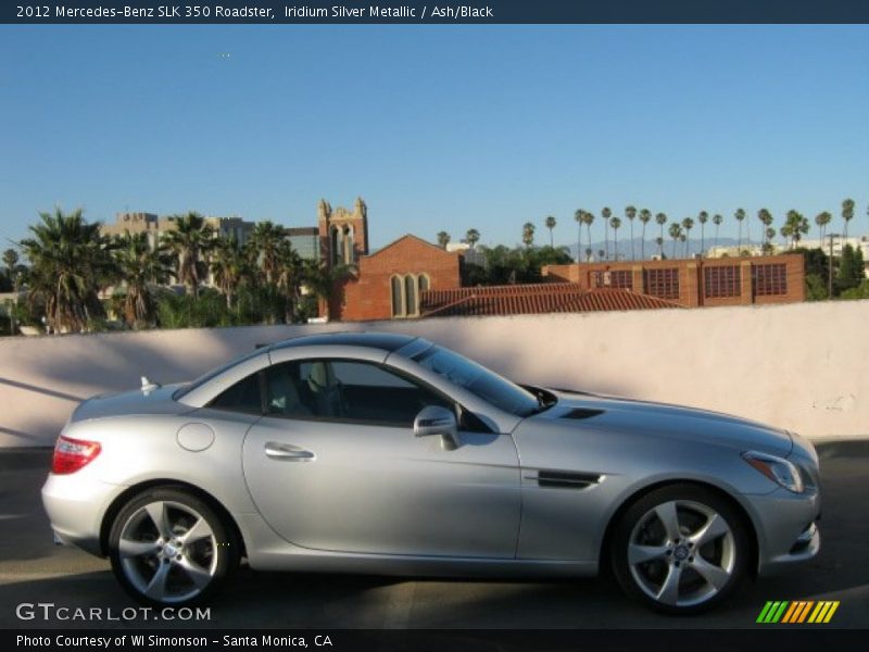 Iridium Silver Metallic / Ash/Black 2012 Mercedes-Benz SLK 350 Roadster