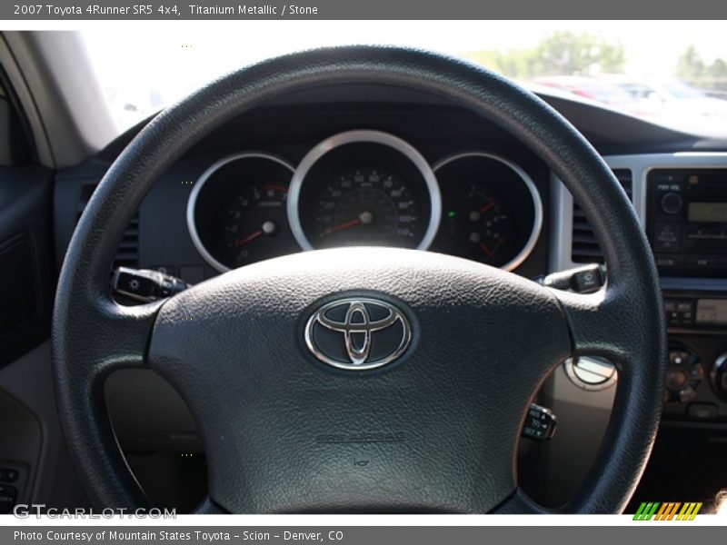 Titanium Metallic / Stone 2007 Toyota 4Runner SR5 4x4