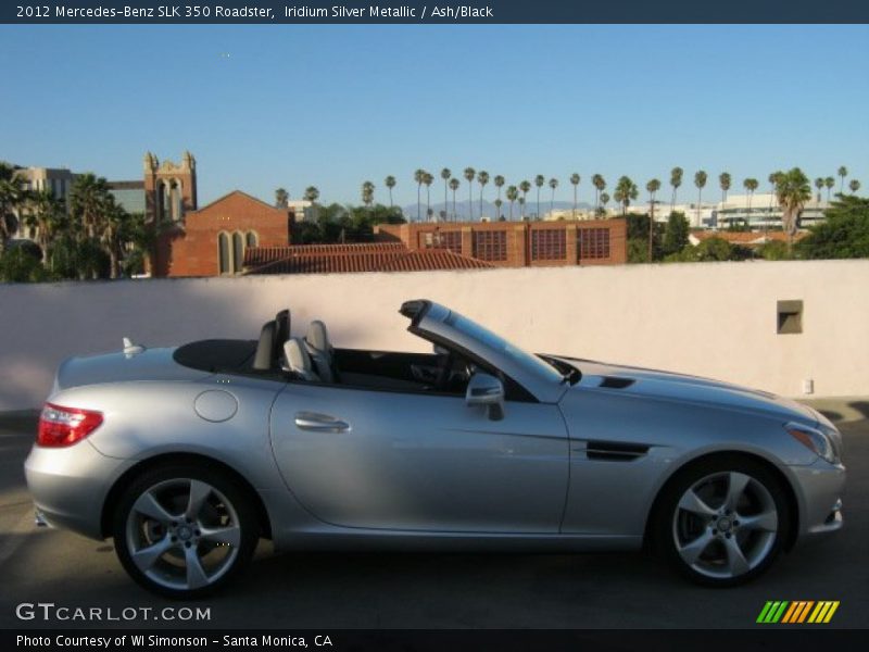 Iridium Silver Metallic / Ash/Black 2012 Mercedes-Benz SLK 350 Roadster