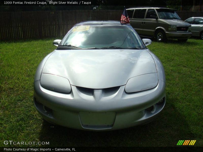 Bright Silver Metallic / Taupe 1999 Pontiac Firebird Coupe