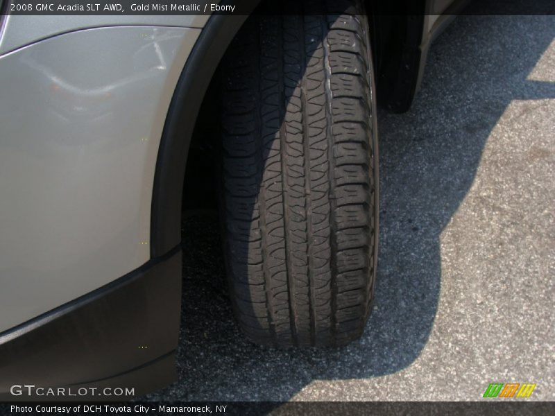 Gold Mist Metallic / Ebony 2008 GMC Acadia SLT AWD