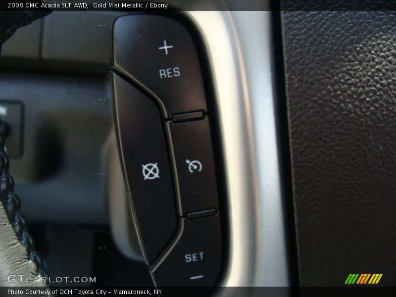Gold Mist Metallic / Ebony 2008 GMC Acadia SLT AWD
