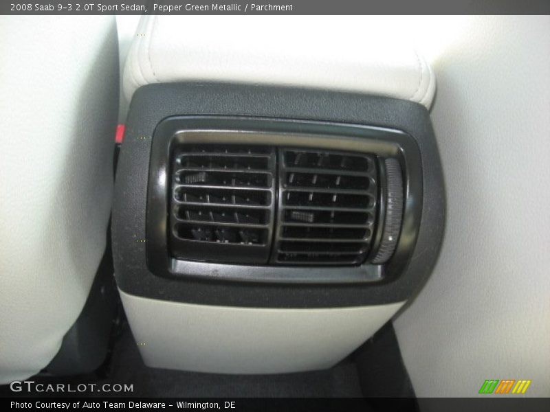 Pepper Green Metallic / Parchment 2008 Saab 9-3 2.0T Sport Sedan