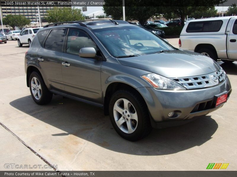 Platinum Metallic / Charcoal 2005 Nissan Murano SL AWD