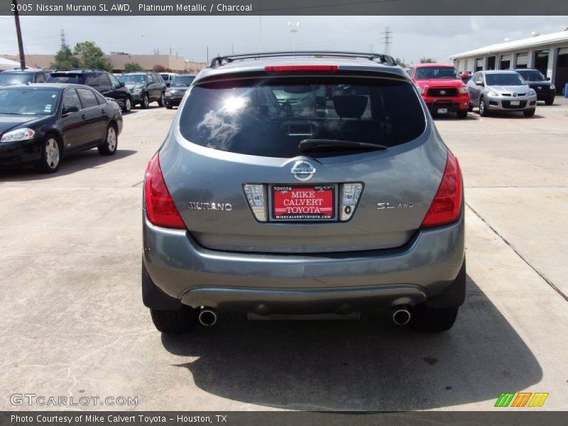 Platinum Metallic / Charcoal 2005 Nissan Murano SL AWD