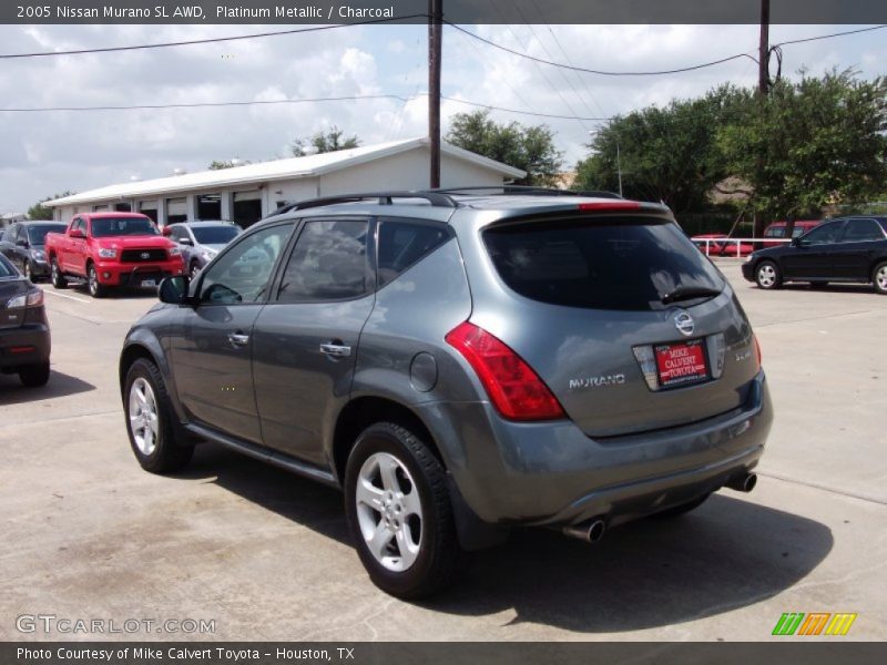 Platinum Metallic / Charcoal 2005 Nissan Murano SL AWD