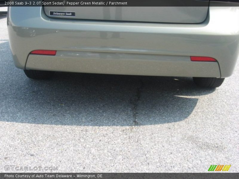 Pepper Green Metallic / Parchment 2008 Saab 9-3 2.0T Sport Sedan
