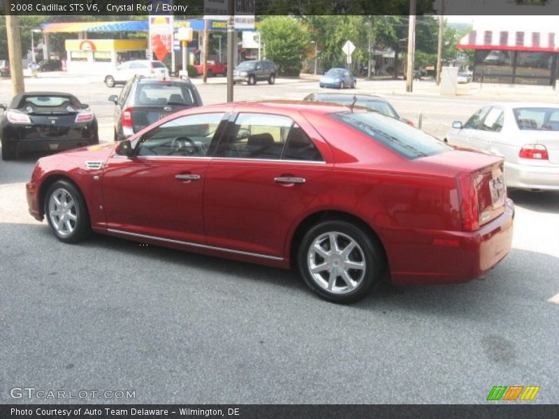 Crystal Red / Ebony 2008 Cadillac STS V6