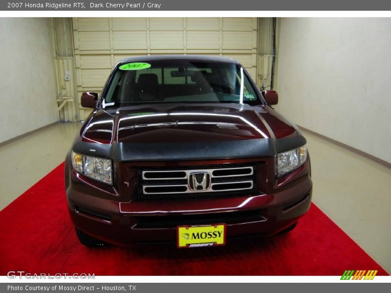 Dark Cherry Pearl / Gray 2007 Honda Ridgeline RTS