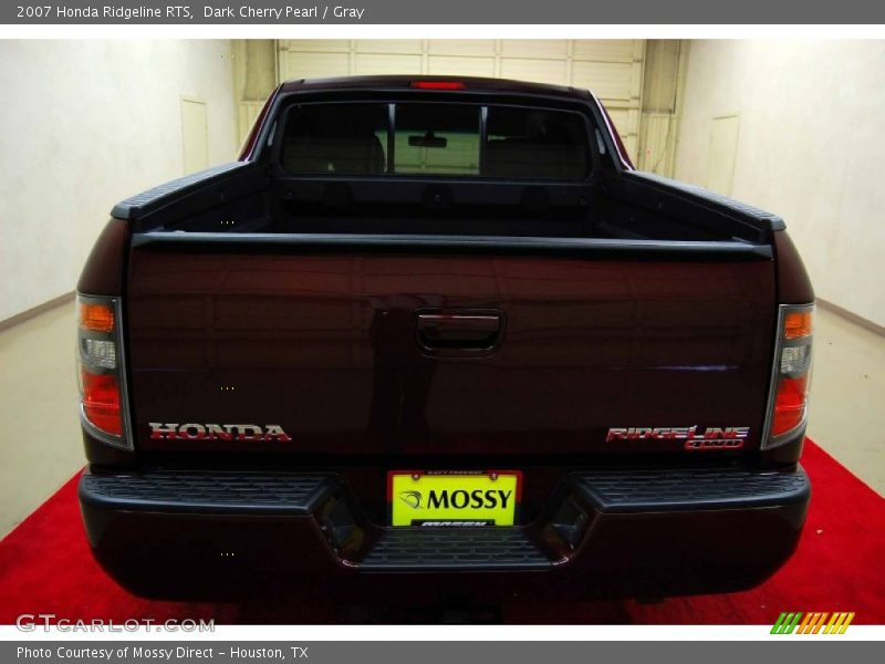 Dark Cherry Pearl / Gray 2007 Honda Ridgeline RTS