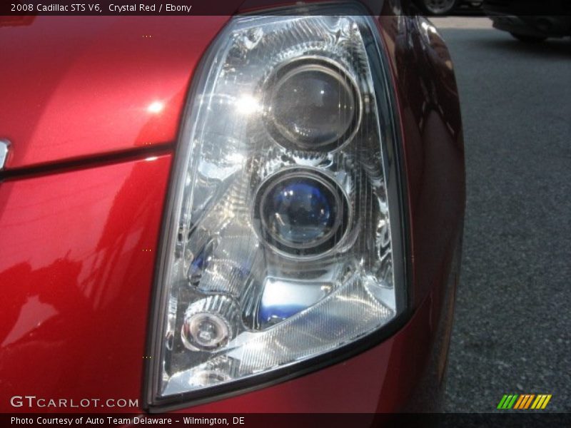 Crystal Red / Ebony 2008 Cadillac STS V6