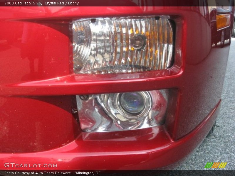 Crystal Red / Ebony 2008 Cadillac STS V6
