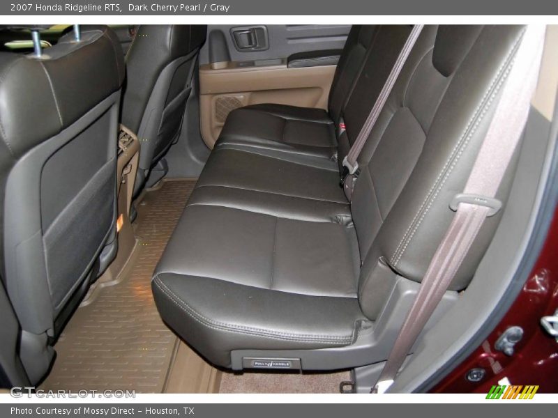 Dark Cherry Pearl / Gray 2007 Honda Ridgeline RTS