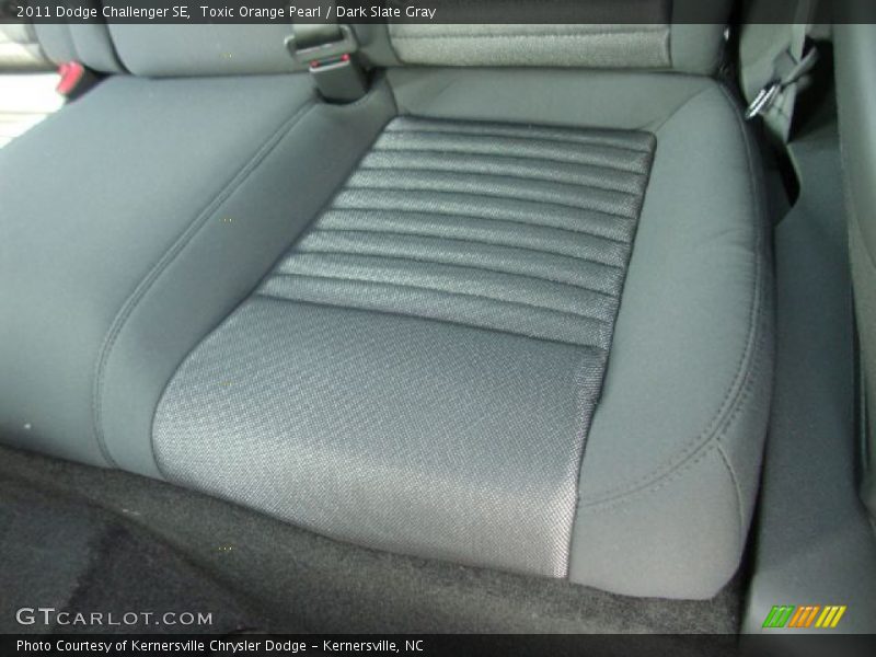 Toxic Orange Pearl / Dark Slate Gray 2011 Dodge Challenger SE