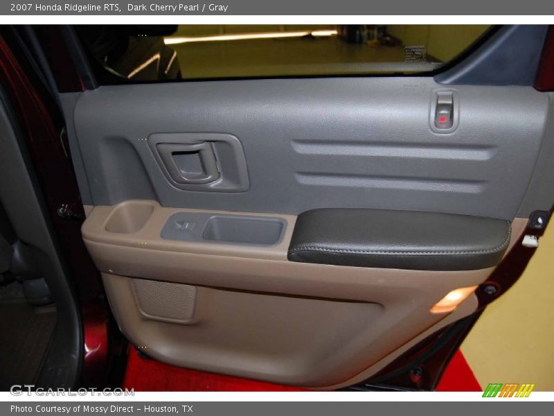 Dark Cherry Pearl / Gray 2007 Honda Ridgeline RTS
