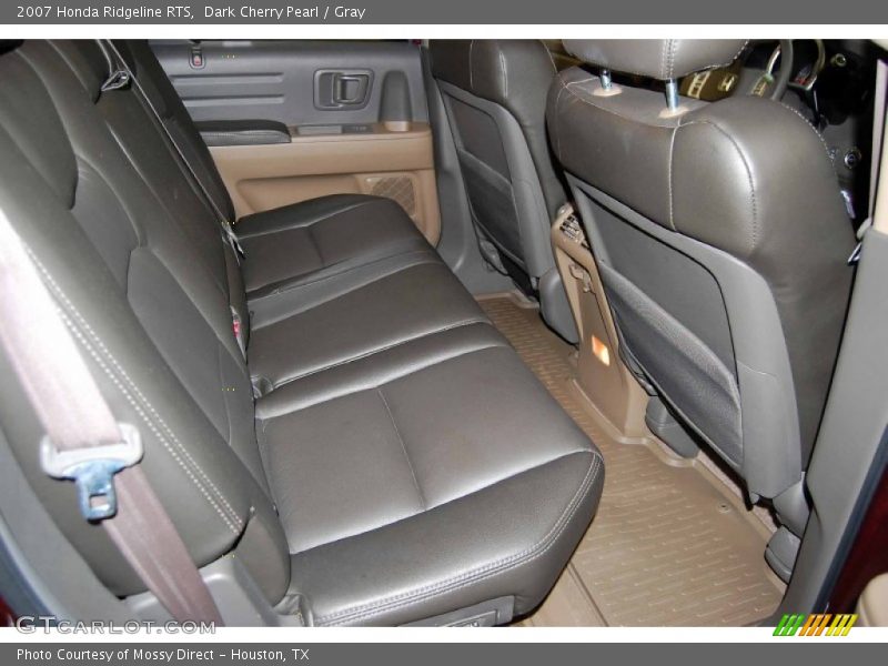 Dark Cherry Pearl / Gray 2007 Honda Ridgeline RTS