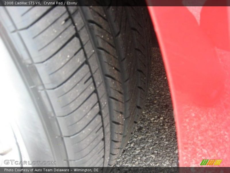 Crystal Red / Ebony 2008 Cadillac STS V6