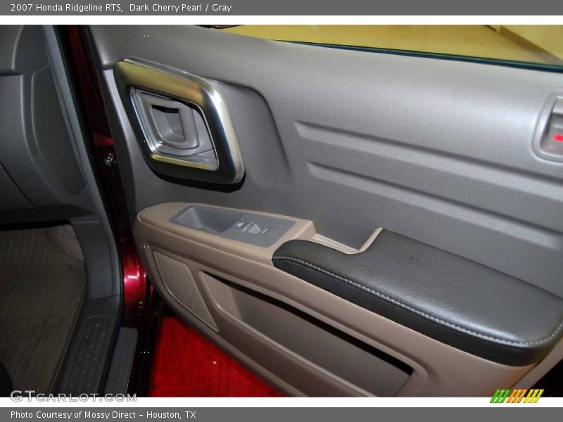 Dark Cherry Pearl / Gray 2007 Honda Ridgeline RTS