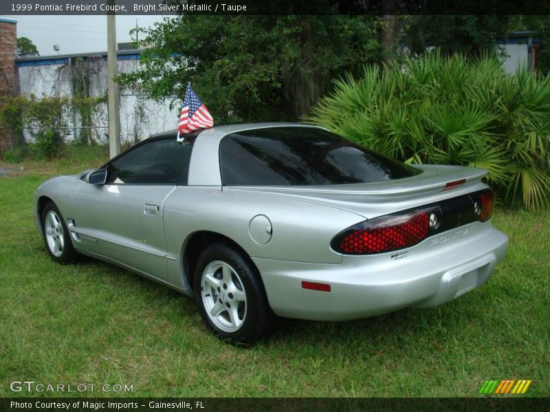 Bright Silver Metallic / Taupe 1999 Pontiac Firebird Coupe