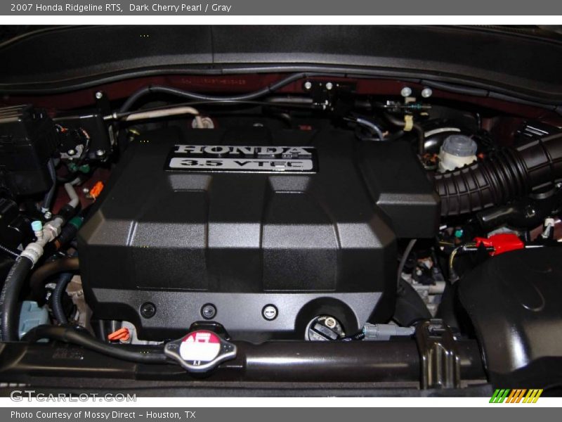 Dark Cherry Pearl / Gray 2007 Honda Ridgeline RTS