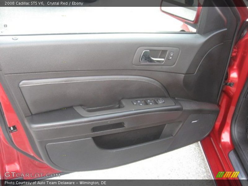 Crystal Red / Ebony 2008 Cadillac STS V6