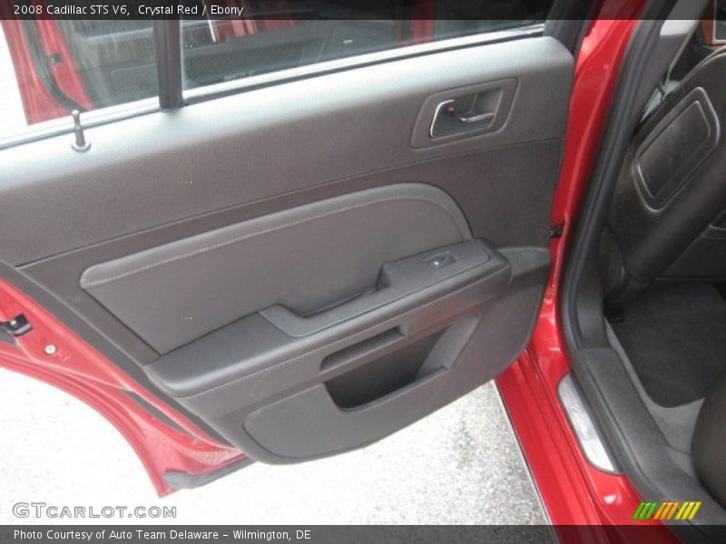 Crystal Red / Ebony 2008 Cadillac STS V6