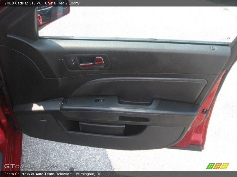 Crystal Red / Ebony 2008 Cadillac STS V6