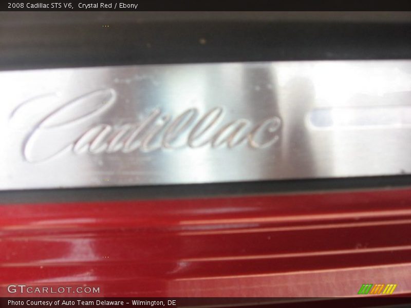 Crystal Red / Ebony 2008 Cadillac STS V6