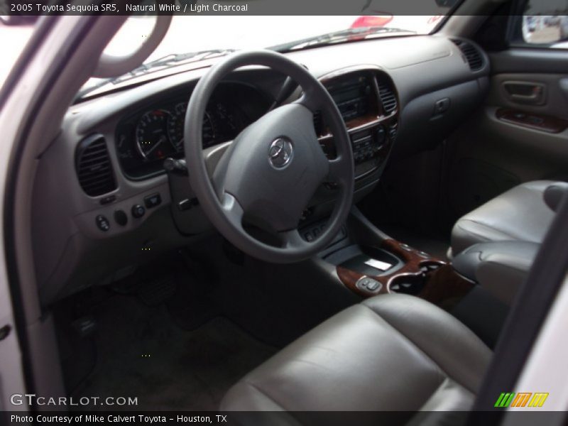 Natural White / Light Charcoal 2005 Toyota Sequoia SR5