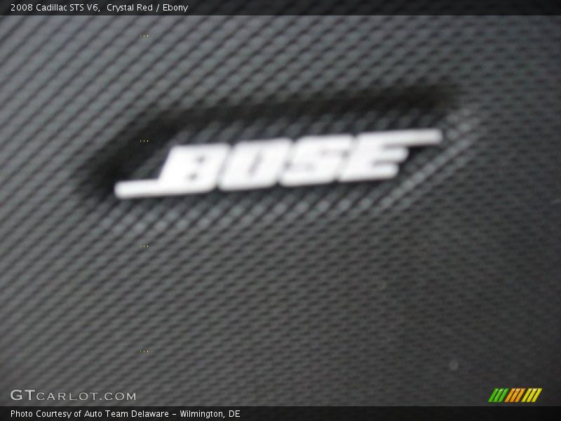 Crystal Red / Ebony 2008 Cadillac STS V6